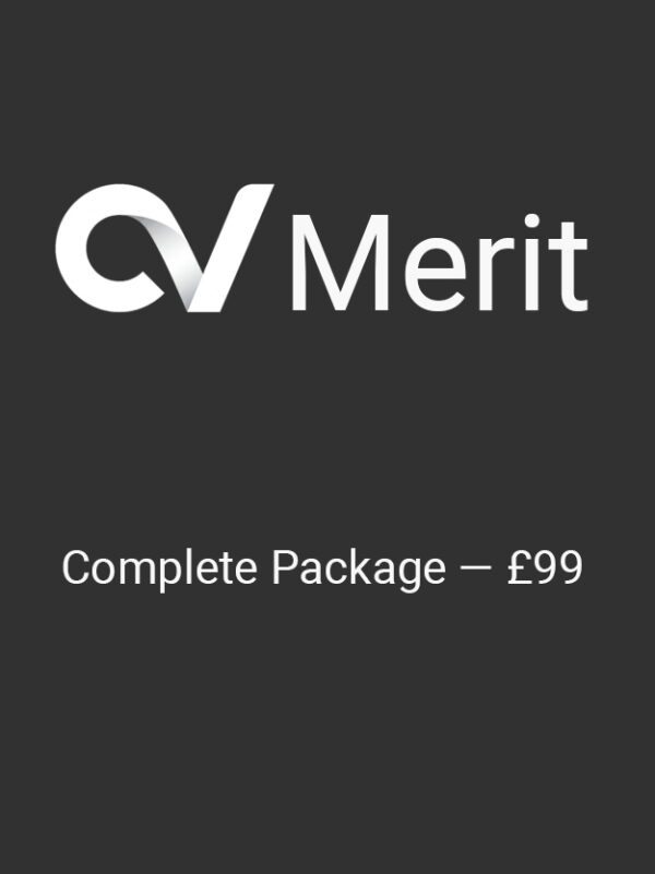 CV Merit Complete Package Complete Package