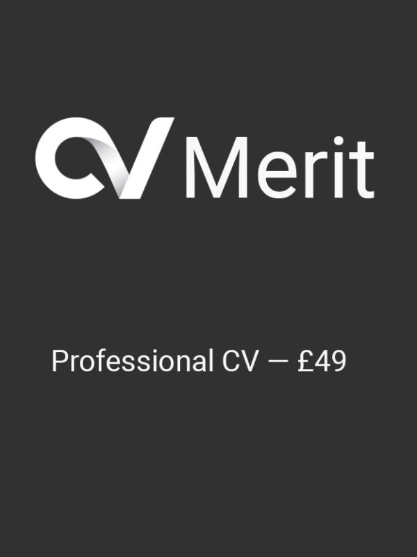 CV Merit Professional Professional CV